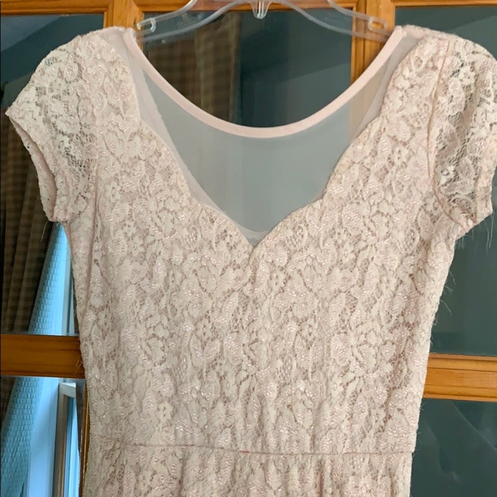 Charlotte Russe size small short light pink dress